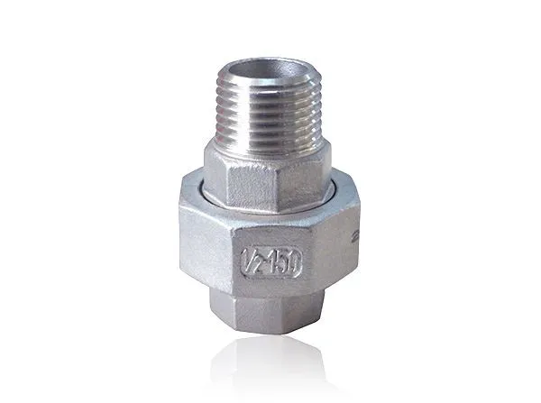 Rozsdamentes acél csőcsatlakozás kúpos férfi anya